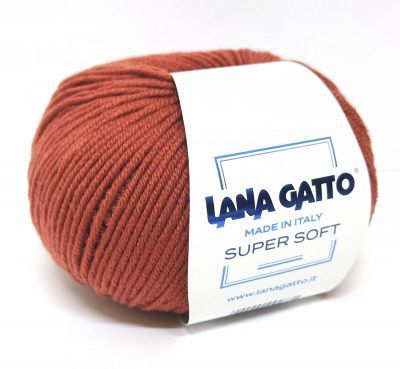 Lana Gatto Super Soft ( 14574) 100% меринос экстрафайн 50 г/125 м
